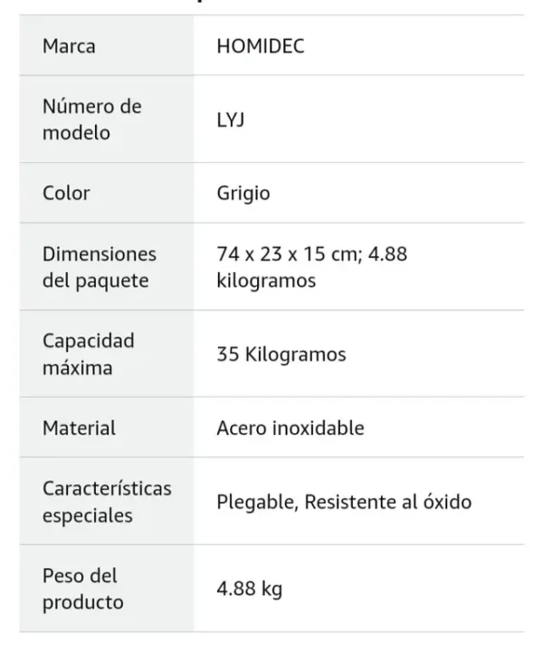 i3222501511-standard.webp Tendederos Plegables con Ruedas, Acero Inoxidable