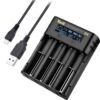 CARGADOR DE BATERIAS RECARGABLES